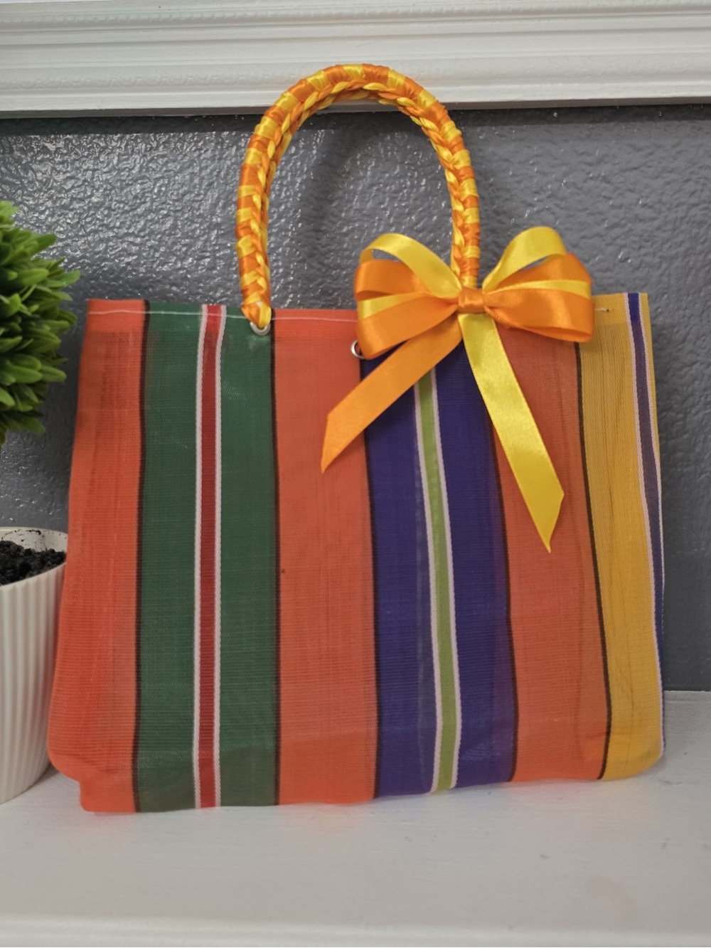 Traditional Mexican Mercado Tote - Bolsita